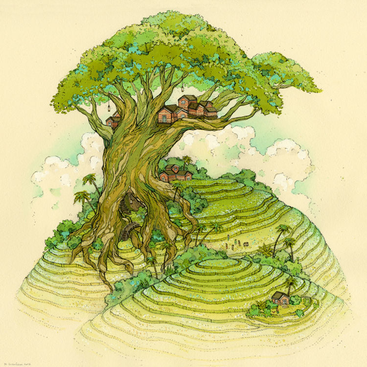 Treeside Terraces by Nicole Gustafsson