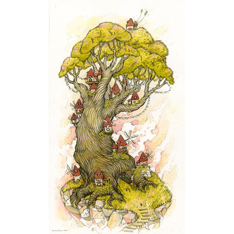 Windy Treetop by Nicole Gustafsson