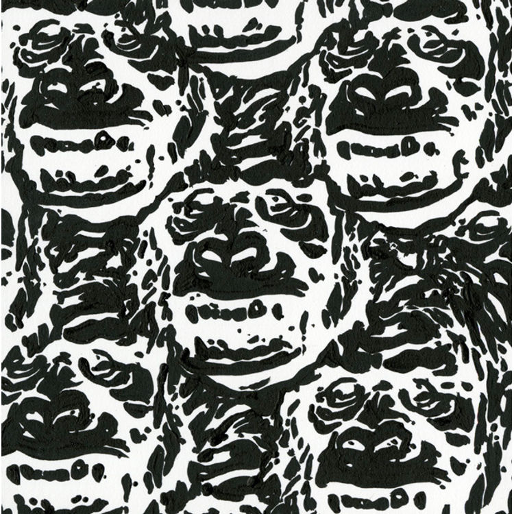 Gorilla Pattern #1 by Steve Seeley