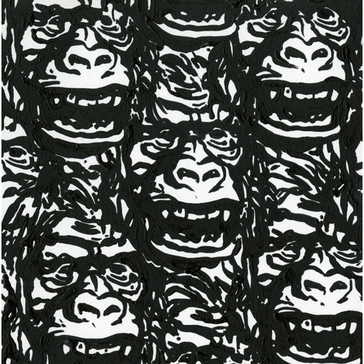 Gorilla Pattern #2 by Steve Seeley