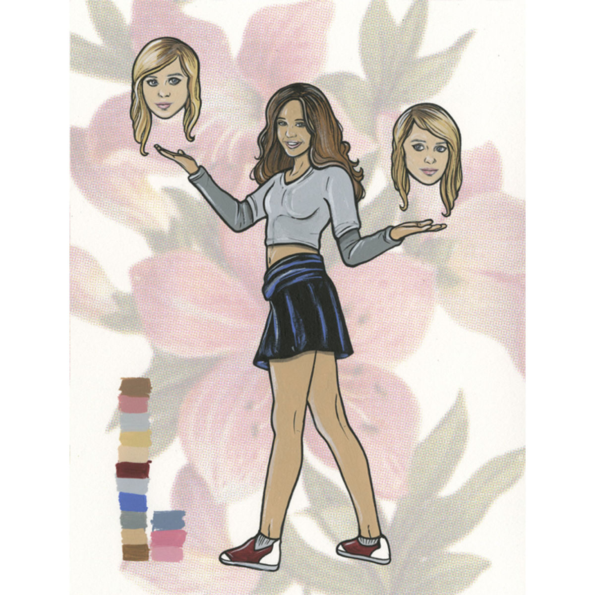 Miley presents choices: Olsen vs. Olsen