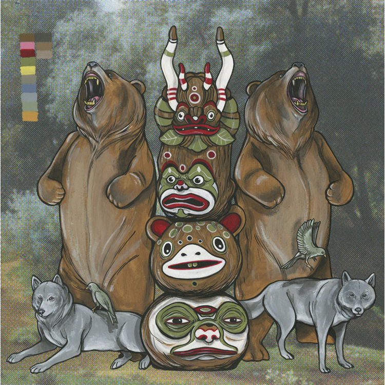 Kaiju/Yokai Totem by Steve Seeley