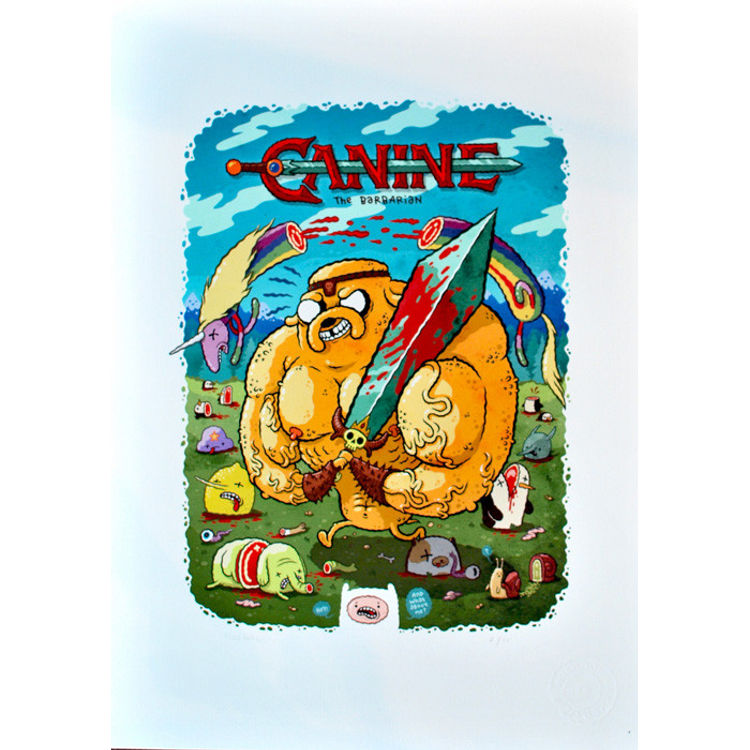 Canine the Barbarian by Michael Hacker