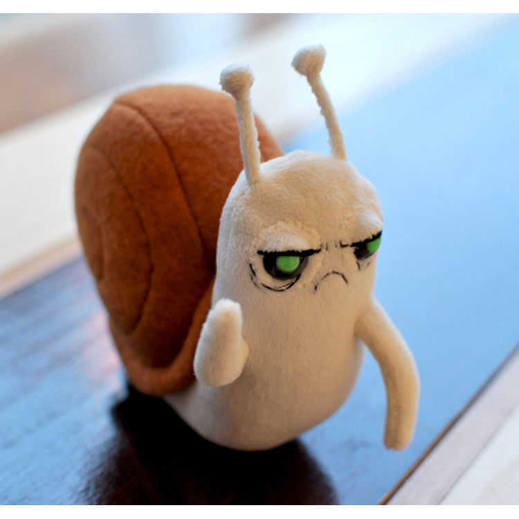 Possessed Waving Snail by Anne Kim