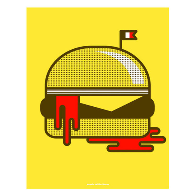 Royale With Cheese by Basemint Design