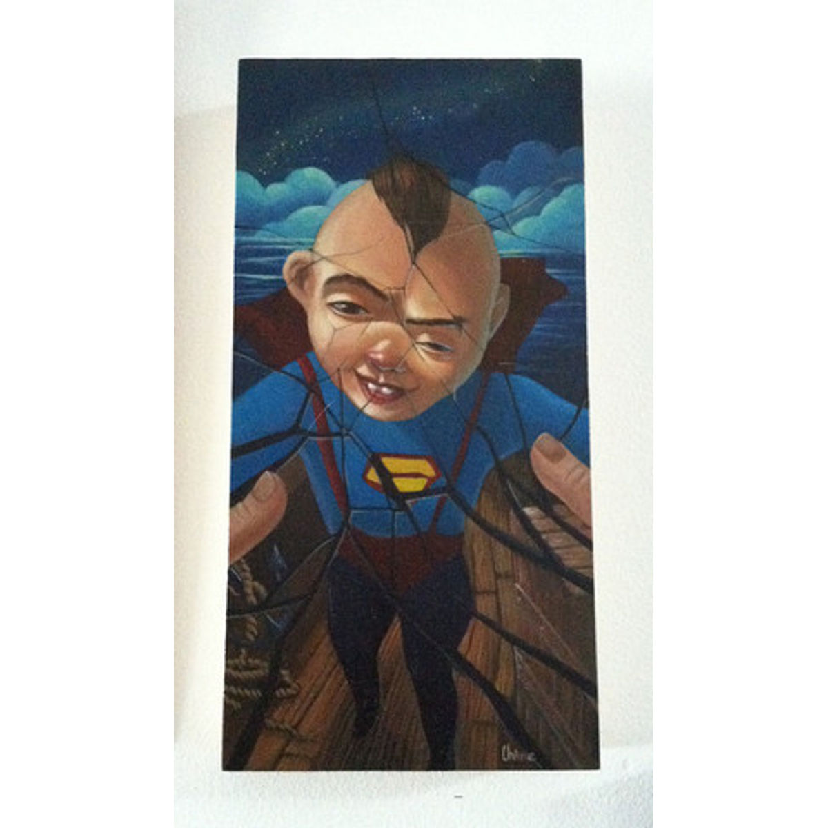 Reflection On Broken Mirror