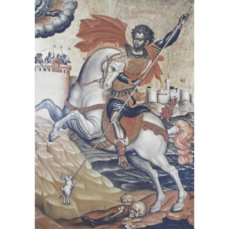 Saint George Slaying The Rabbit by Robert Brandenburg
