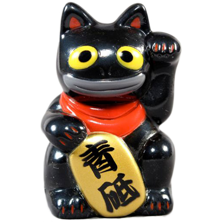 Mini Unagi Cat - Black by Real X Head (Mori Katsura)