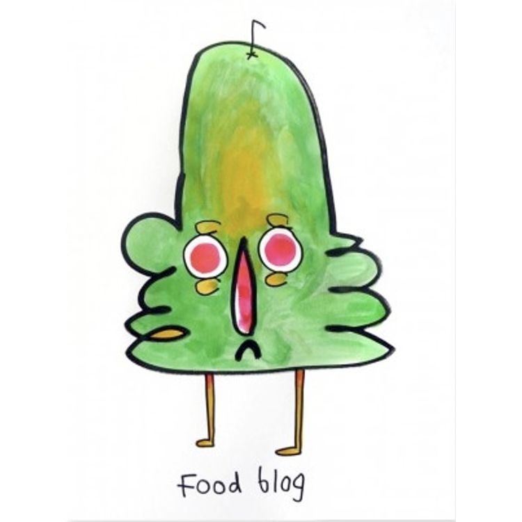 Food Blog by Jon Burgerman