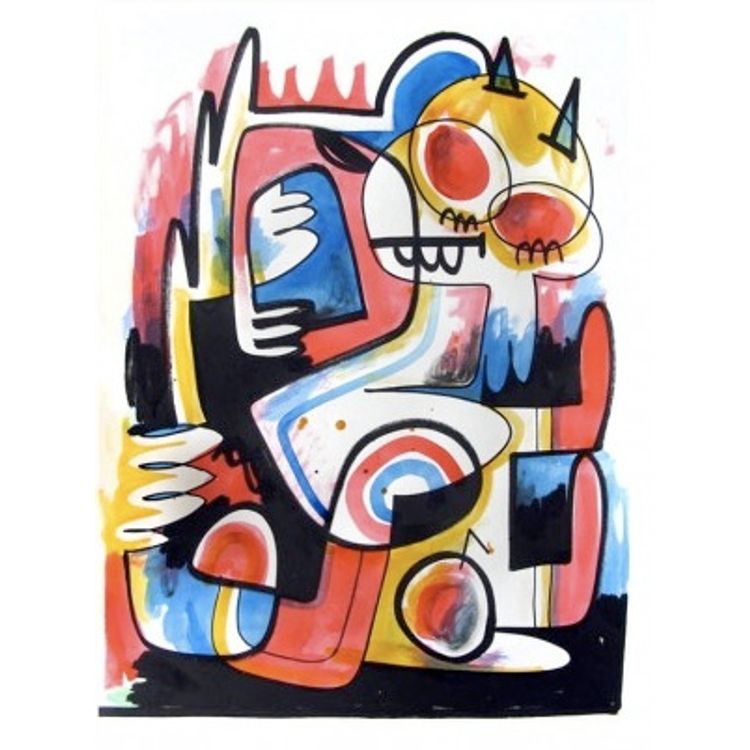 Cherry Bomb by Jon Burgerman