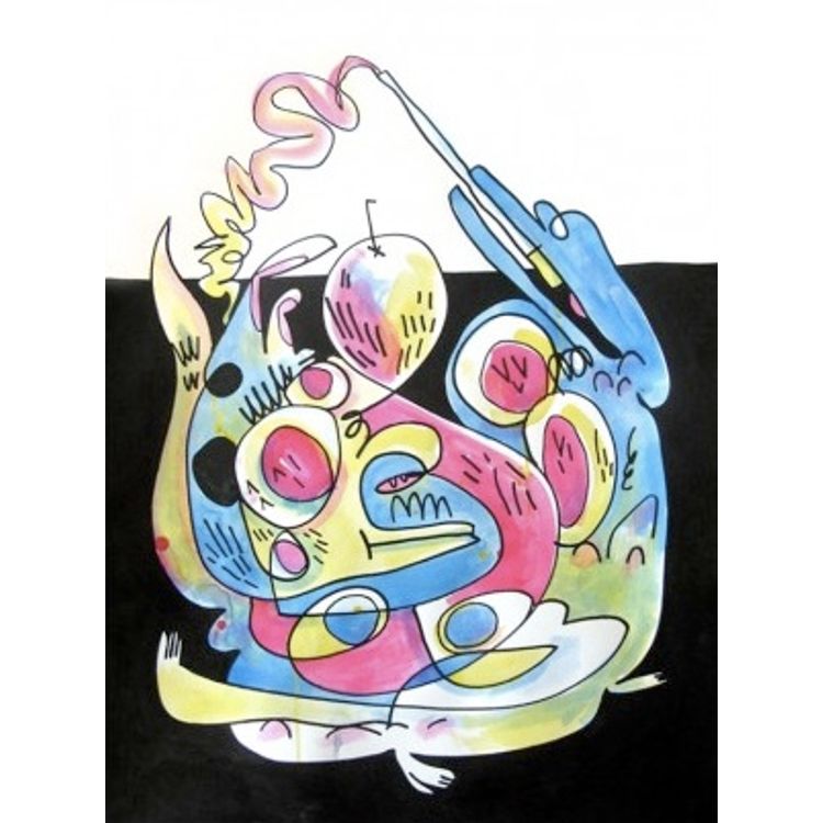 Circular Motion by Jon Burgerman