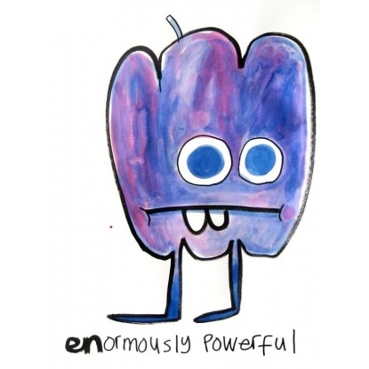 Enormously Powerful by Jon Burgerman