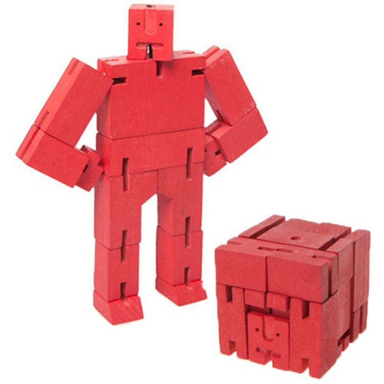 Micro Cubebot - Red by David Weeks
