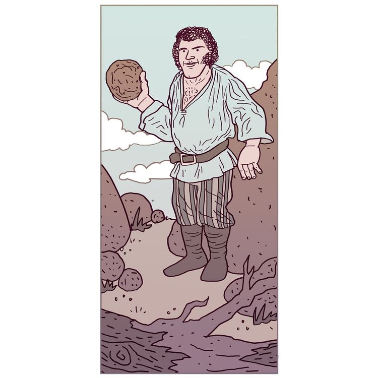 Giant in the Boulders by Jacob Borshard