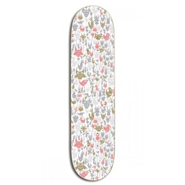 Peleda Skateboard (White) by Nathan Jurevicius