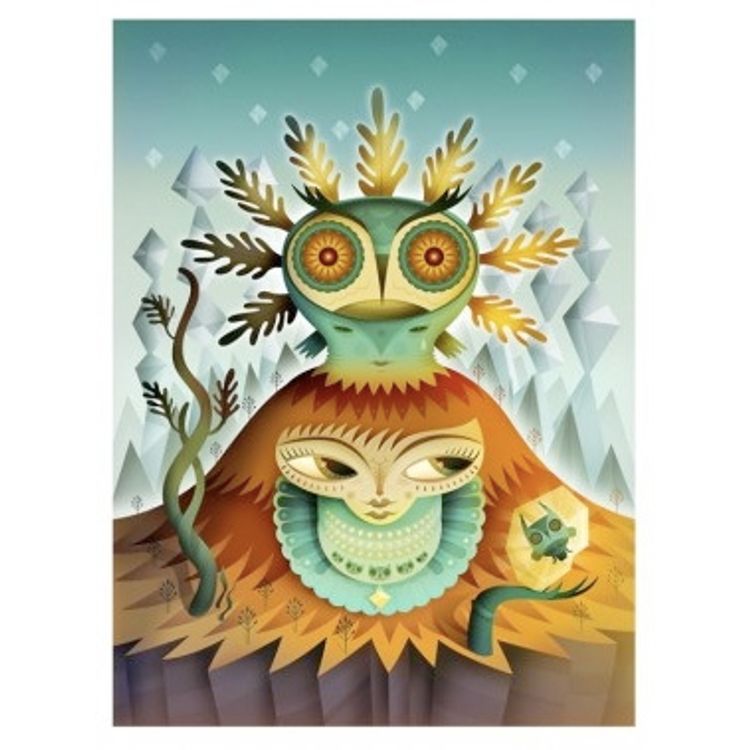 Peleda Mountain Queen by Nathan Jurevicius