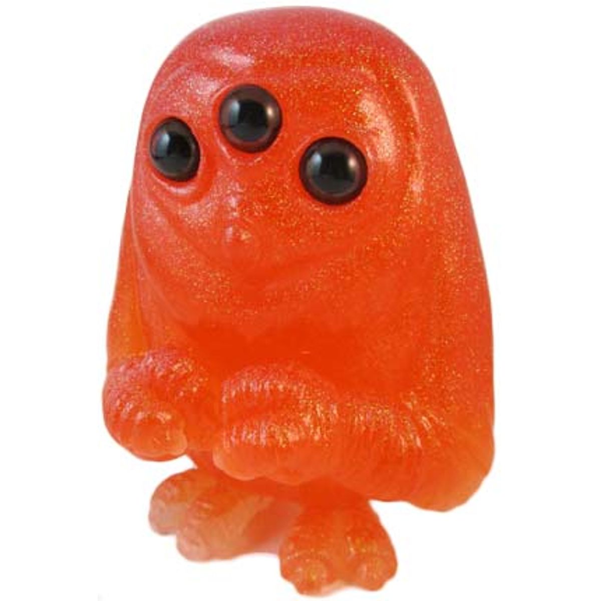 the scowl - orange glitter