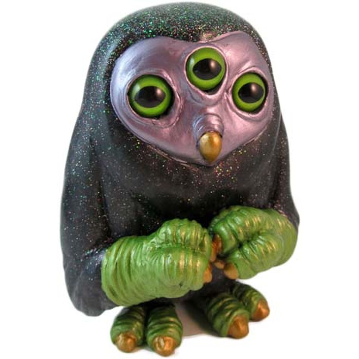 the scowl - purple face