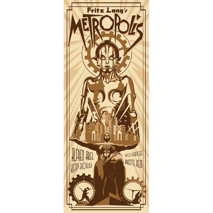 Metropolis - Gold by Rodolfo Reyes