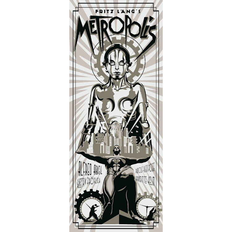 Metropolis - Silver by Rodolfo Reyes