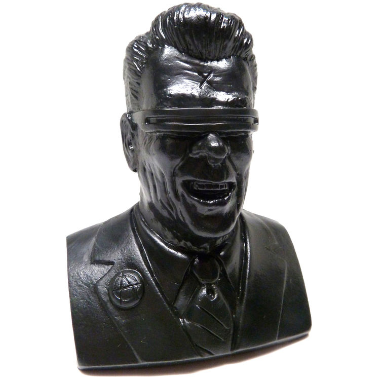 The Gipper - Black by Frank Kozik