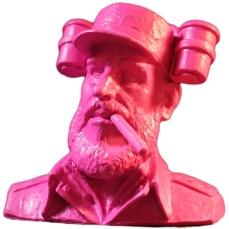 The Havana Slammer - Magenta by Frank Kozik