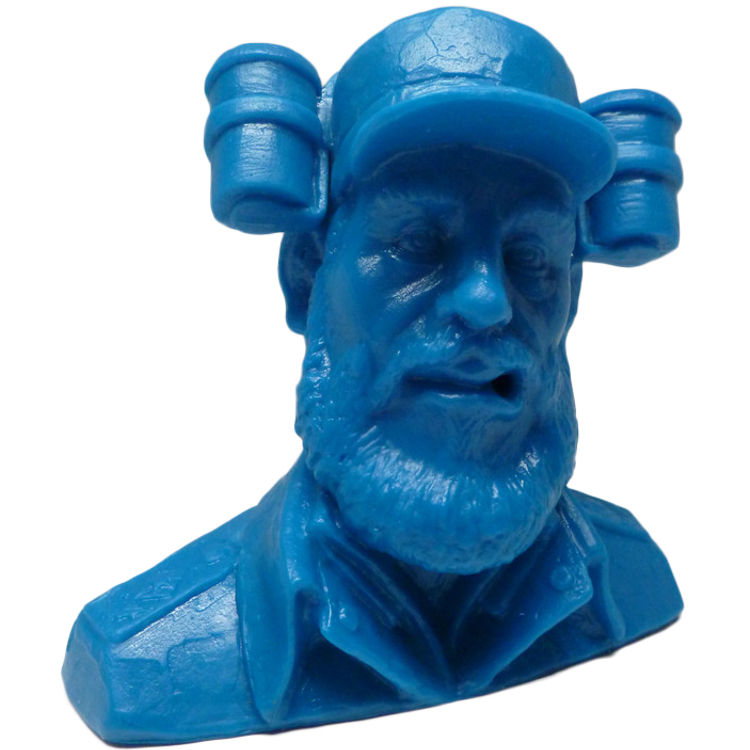 The Havana Slammer - Blue by Frank Kozik