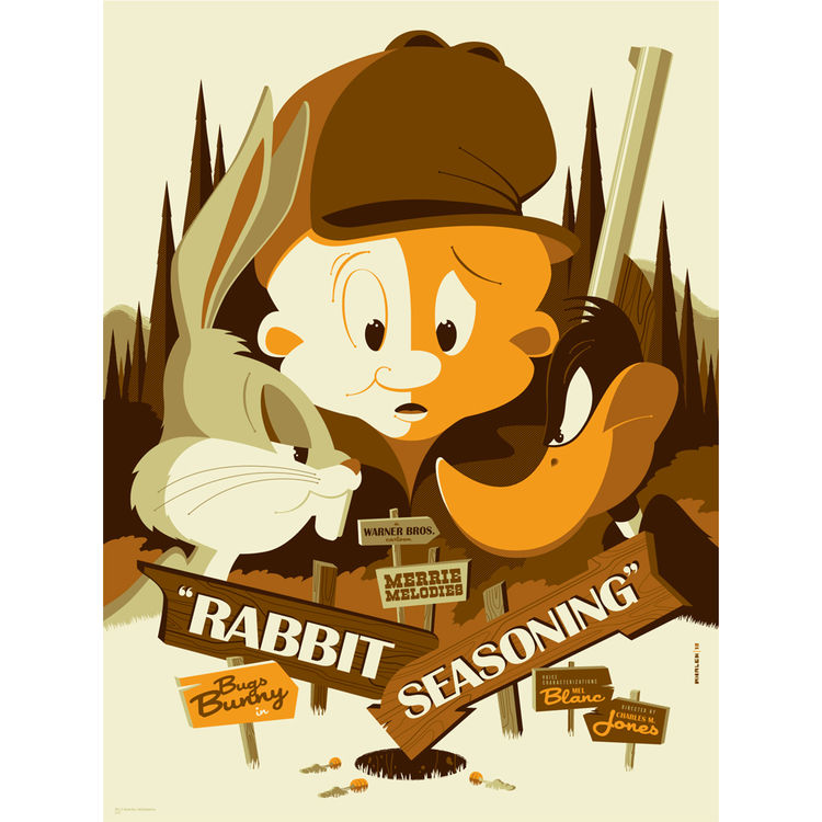 Rabbit Seasoning by Tom Whalen