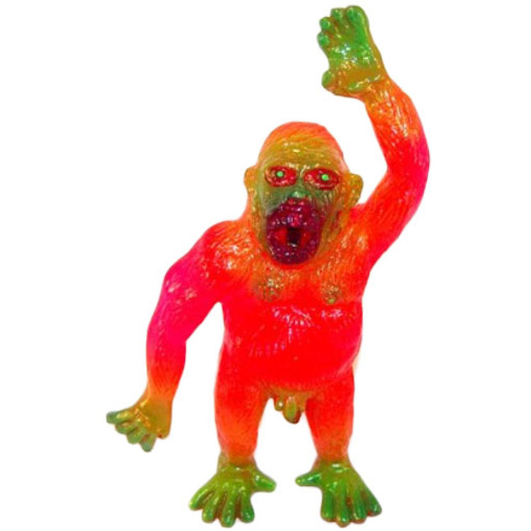 Mysterious Ape - Orange by Monstrehero