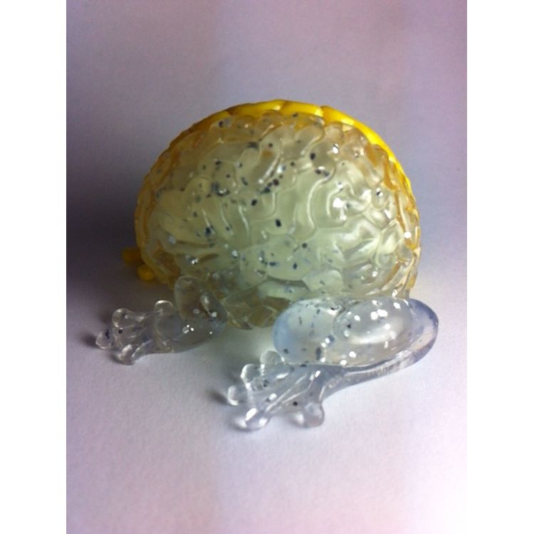 Jumping Brain - Yellow/Clear GID by Emilio Garcia