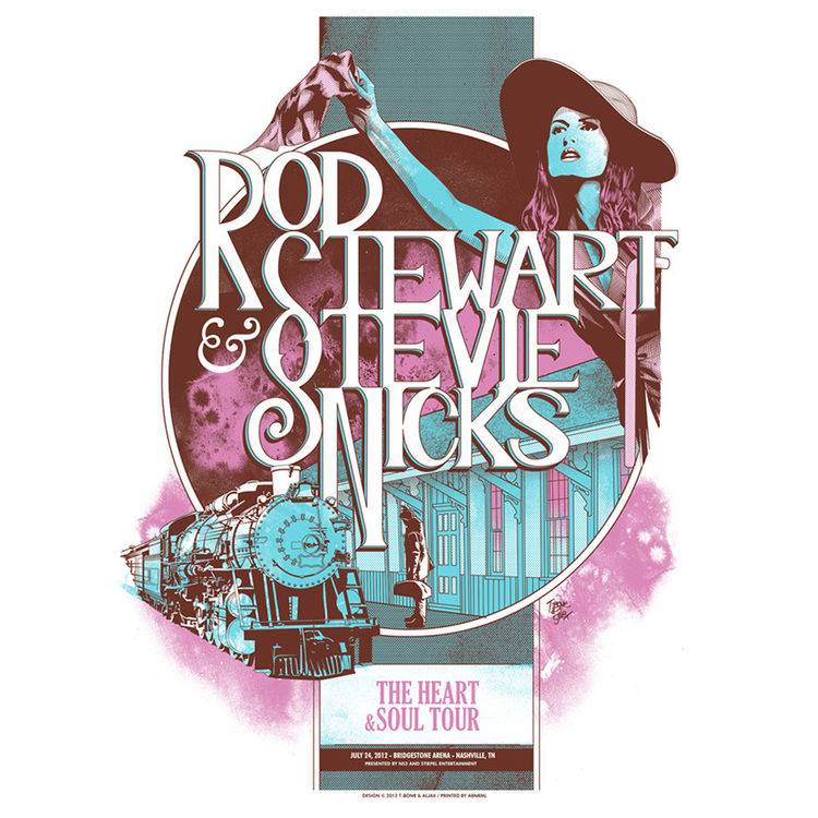 Rod Stewart & Stevie Nicks - Nashville, TN 2012 by T-Bone & Aljax