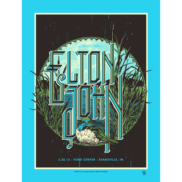 Elton John - Evansville, IN 2012 by T-Bone & Aljax