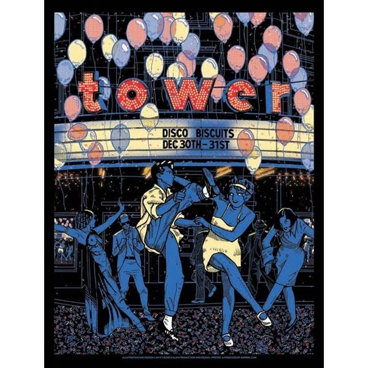 The Disco Bicuits - Tower Theater by T-Bone & Aljax