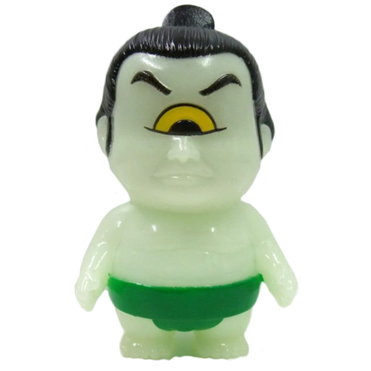 Bakenofuji - GID w/ Green Mawashi by Real X Head (Mori Katsura)