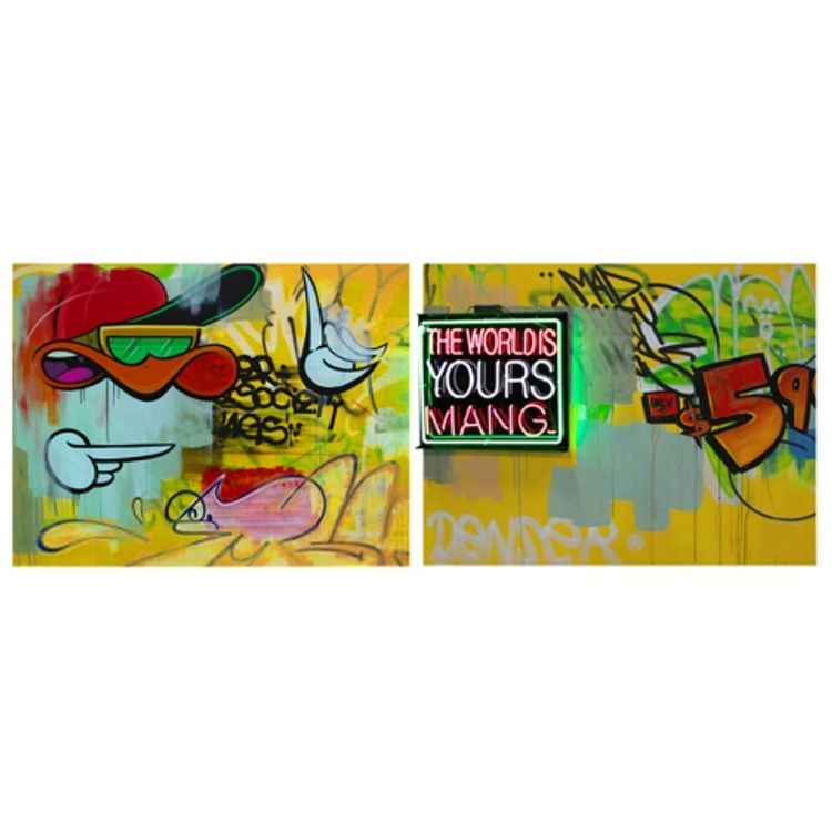 Collaboration with patrick martinez by Rime