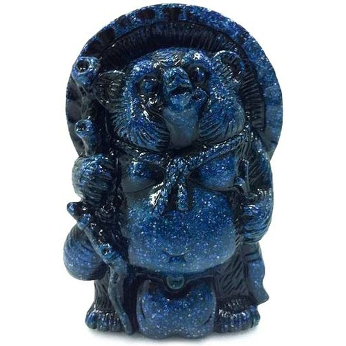 Mini Tanuki - Blue Glitter