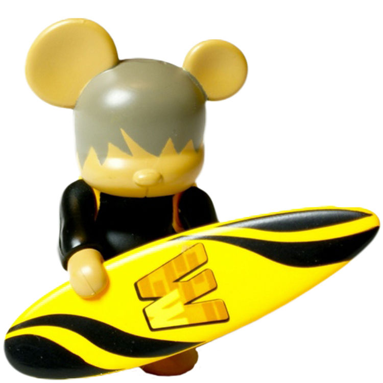 Surfer Bear - Yellow by Toy2r