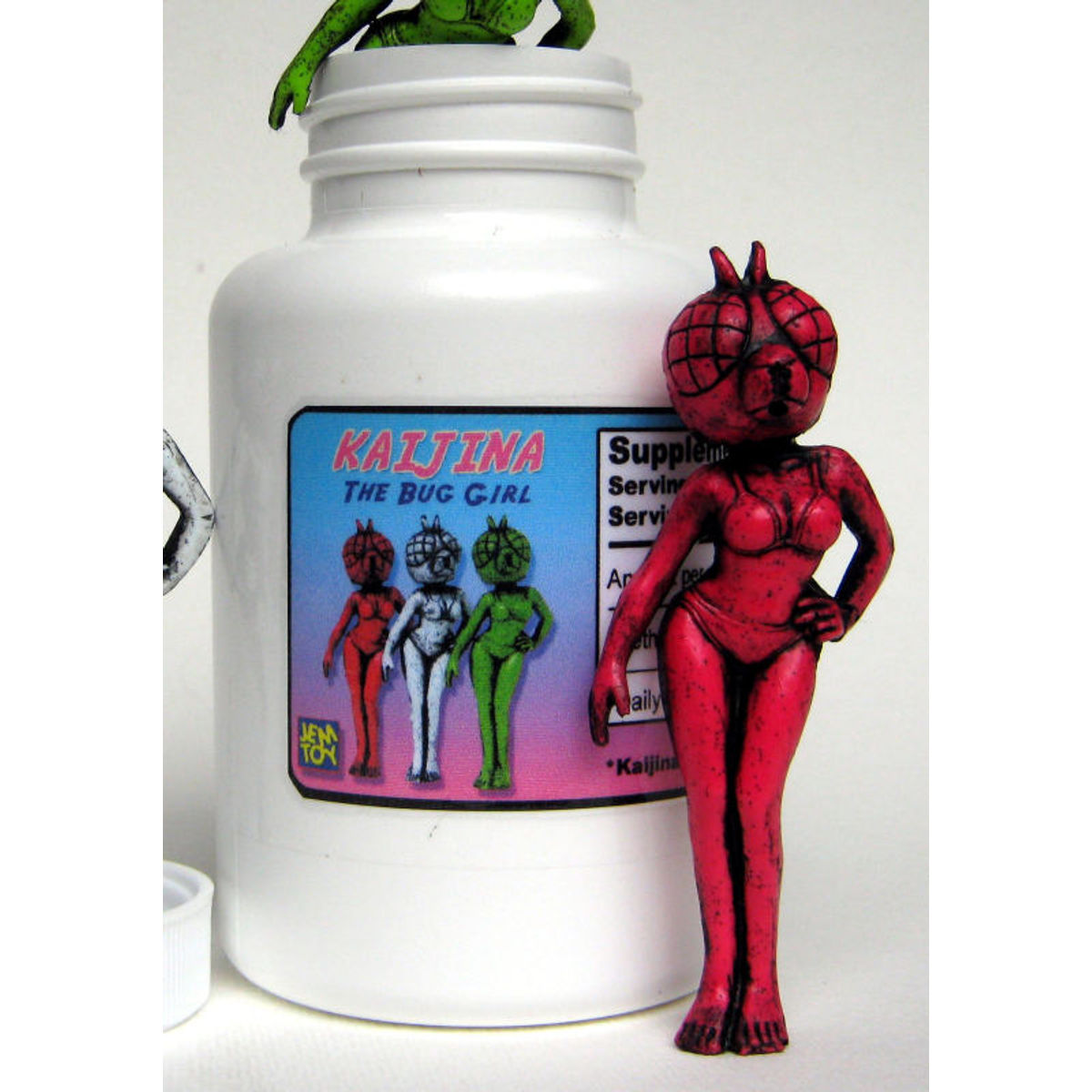 Kaijina in a Bottle - Red