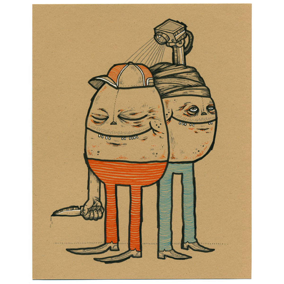 Security Camera Drawing I