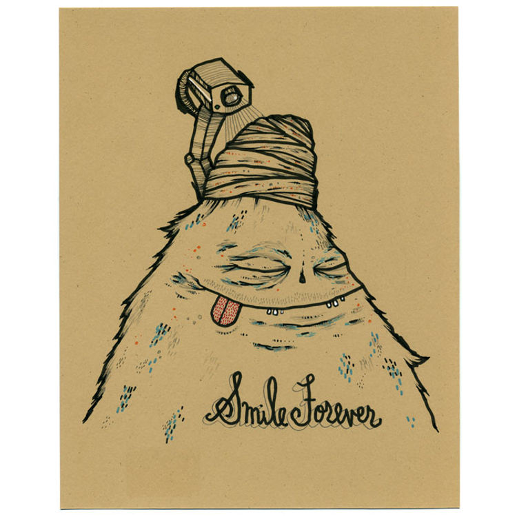 Security Camera Drawing IV by Michael Sieben