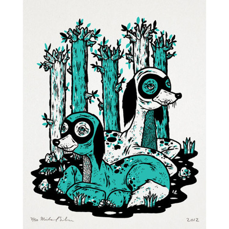 Buddies Print by Michael Sieben