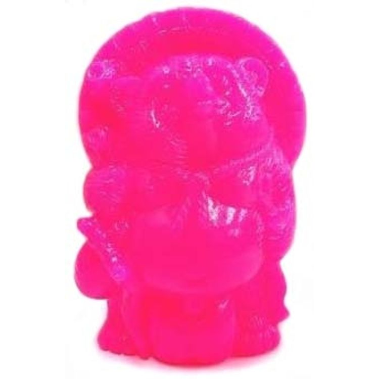 Mini Tanuki - Unpainted Pink by Real X Head (Mori Katsura)