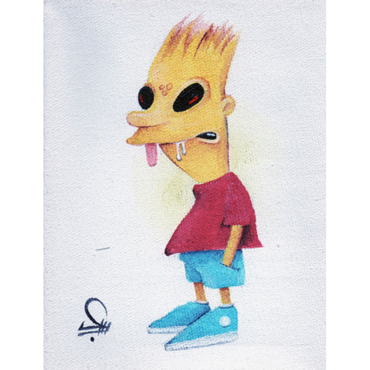 Barf Simpson by Sergio Mancini