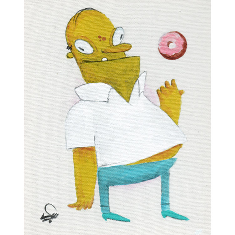 Homer Freak by Sergio Mancini