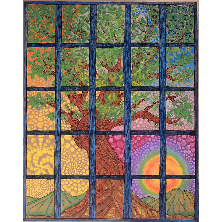 oak tree by Rebecca A. Rouse