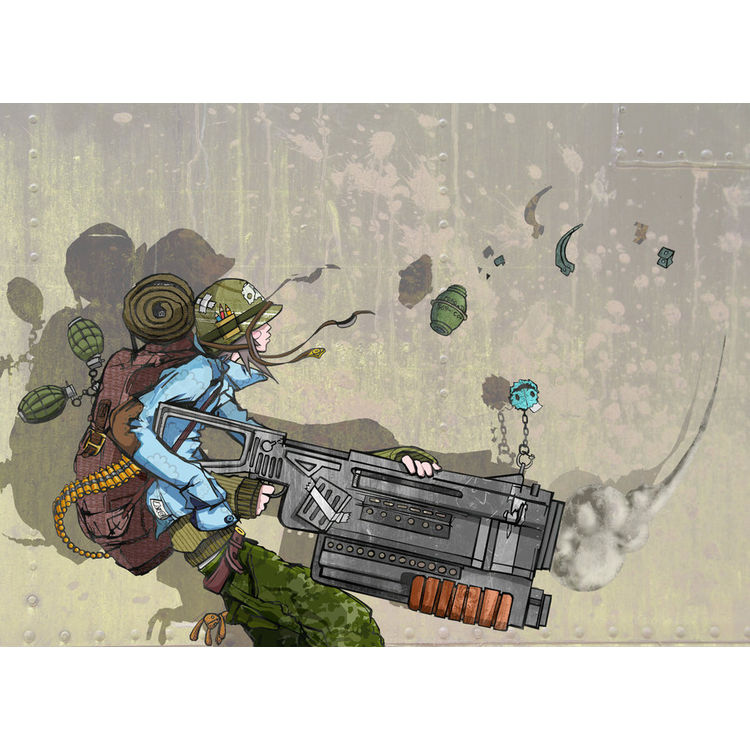 grenadier girl by phil longson