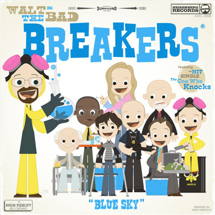 Walt and the Bad Breakers - Blue Sky by Joey Spiotto