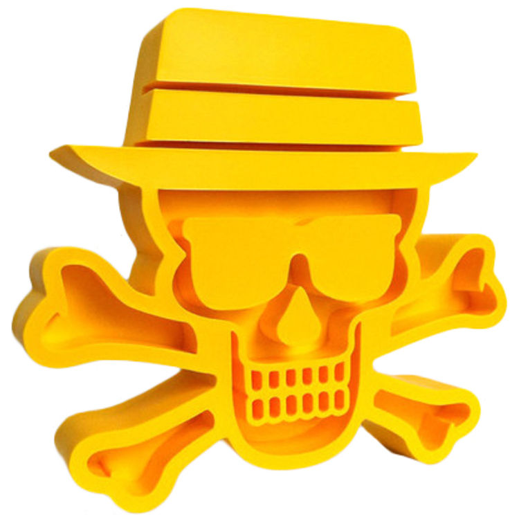 Heisenberg - Yellow by Tristan Eaton