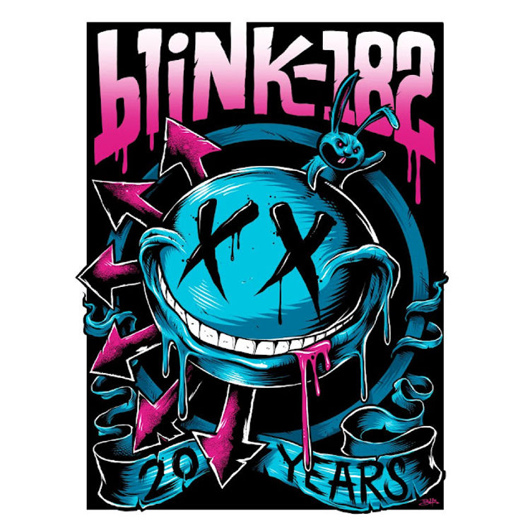 Blink-182 - 20th Anniversary by Brandon Heart