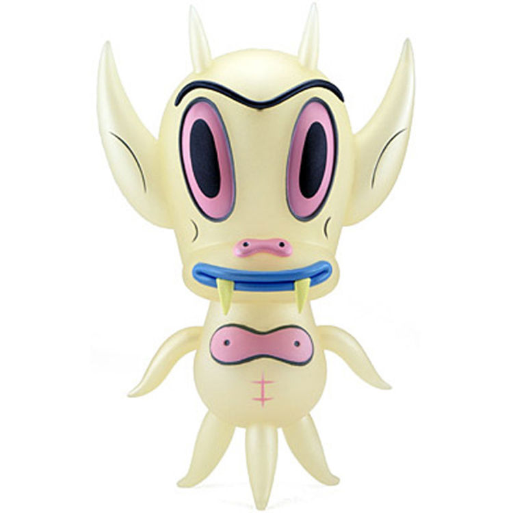 Hot Cha Cha Cha - White by Gary Baseman